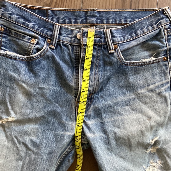 Levis Vintage 505's DIY cutoffs - Picture 11 of 12
